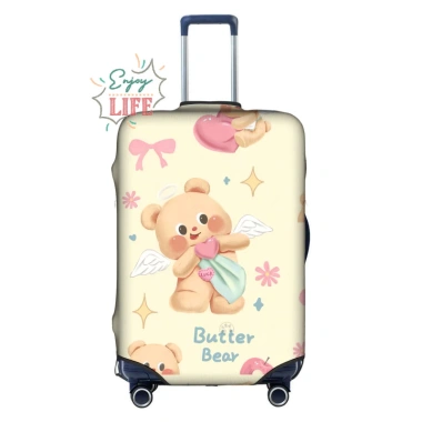 Vỏ hành lý Butterbear B101 - Vỏ vali nơ dày đàn hồi, chống bụi, chống trầy, giặt được, quà tặng
