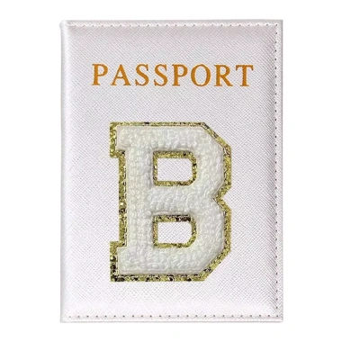 Vỏ Hộ Chiếu PU Trắng Series Letter – Thiết Kế Mỏng Nhẹ, Bảo Vệ An Toàn, Quà Tặng Du Lịch, Giá 24.525₫ 4