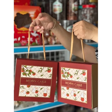 Vỏ Hộp Bánh Pía 600gr Giá chỉ 15.000đ, thiết kế chắc chắn, bảo quản thơm ngon 5