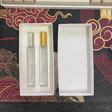Vỏ hộp cứng lót cao su non đựng chai chiết 10ml-20ml - Hộp quà tặng nước hoa, chỉ 10.000đ