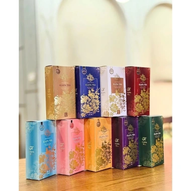 Vỏ hộp đựng trà chè Glava Tea 2.026, trang trí giỏ quà Tết - Giá ưu đãi 5.000đ 5 Vỏ hộp đựng trà chè Glava Tea 2.026, trang trí giỏ quà Tết - Giá ưu đãi 5.000đ 5