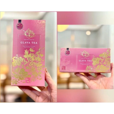 Vỏ hộp đựng trà chè Glava Tea 2.026, trang trí giỏ quà Tết - Giá ưu đãi 5.000đ 10 Vỏ hộp đựng trà chè Glava Tea 2.026, trang trí giỏ quà Tết - Giá ưu đãi 5.000đ 10