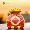 Vỏ hộp hình túi tiền 2 mặt Đỏ Vàng, Đựng trà bánh kẹo, giỏ quà Tết, dày đẹp, in sắc nét, ép nhũ, độ bền cao, giá 25.000đ