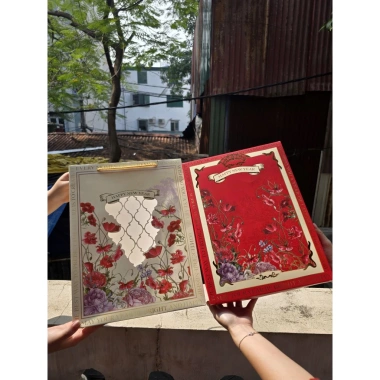Vỏ hộp quà Tết 2.026 cao cấp Tài Lộc Như Ý, khay đựng rượu, size 28x37x9cm - Giá chỉ 35.000 VND
