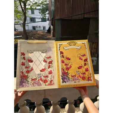 Vỏ hộp quà Tết 2.026 cao cấp Tài Lộc Như Ý, khay đựng rượu, size 28x37x9cm - Giá chỉ 35.000 VND