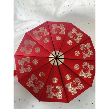 Vỏ hộp tam giác đựng mứt sen, trà, bánh kẹo - Sỉ 100c giá ưu đãi 130.000đ cho tráp ăn hỏi, tháp lễ