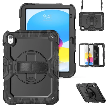 Vỏ iPad Thế hệ 11 2.025 và Giá đỡ xoay silicon Thế hệ 10 Ngụy trang 10.2 Chống sốc toàn diện EHKQ Giá 659.880