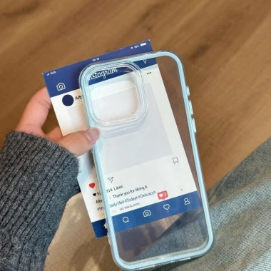 Vỏ iPhone 17 Pro Max Biên giới ba màu – Bảo vệ trong suốt, phù hợp cho iPhone 16/15/14/13, giảm còn 20.000₫ 2