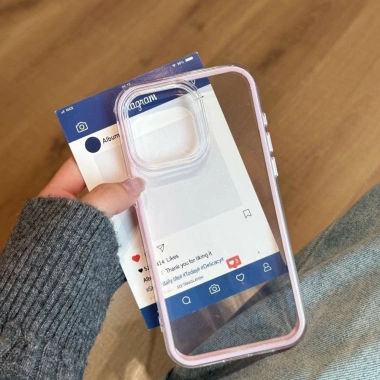 Vỏ iPhone 17 Pro Max Biên giới ba màu – Bảo vệ trong suốt, phù hợp cho iPhone 16/15/14/13, giảm còn 20.000₫ 3