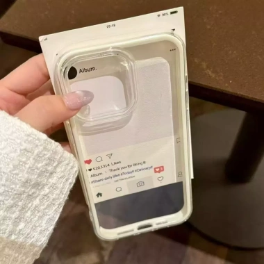 Vỏ iPhone 17 Pro Max Biên giới ba màu – Bảo vệ trong suốt, phù hợp cho iPhone 16/15/14/13, giảm còn 20.000₫ 4