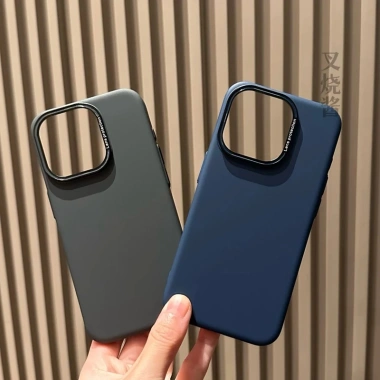 Vỏ iPhone đơn giản màu trơn, mờ, cứng - Tương thích iPhone 17‑16‑15‑14‑13‑12 Pro Max, giảm 22% 2