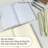 Vở Kẻ Ngang B5 HUERARUMO 300-500 Trang Bìa Cứng Giấy 80gsm Ôn Thi Ghi Chép Dài Hạn Giá 63.000 VND 4