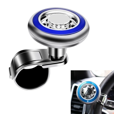 Vô Lăng Ô Tô Tự Động Spinner Tay Cầm Núm Tăng Áp Xanh Dương - Giá 86.590 VND