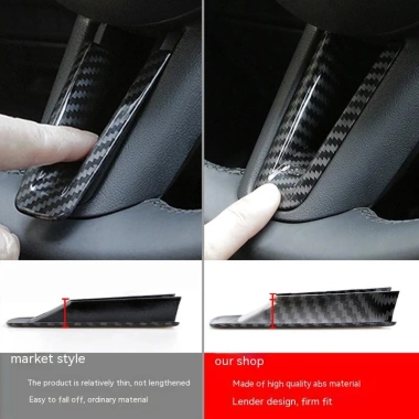 Vô lăng trang trí Mazda 3 2.020-2.026 & CX-30 2.019-2.023 - Miếng dán vòng sửa đổi, nút bấm phong cách