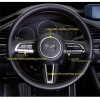 Vô lăng trang trí Mazda 3 2.020-2.026 & CX-30 2.019-2.023 - Miếng dán vòng sửa đổi, nút bấm phong cách 5