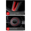 Vô lăng trang trí Mazda 3 2.020-2.026 & CX-30 2.019-2.023 - Miếng dán vòng sửa đổi, nút bấm phong cách 7