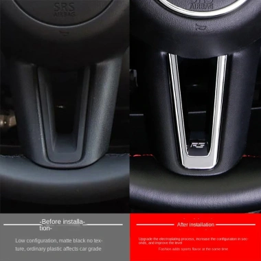 Vô Lăng Trang Trí Mazda 3 2.020-2.026 - Vòng Sửa Đổi Phần Nút Dán, Giá 219.999 VND