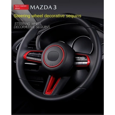Vô Lăng Trang Trí Mazda 3 2.020-2.026 - Vòng Sửa Đổi Phần Nút Dán, Giá 219.999 VND