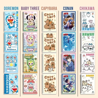Vở lò xo kép kẻ ngang A5 120 trang – Sổ tay cute, sổ nhật ký, giá ưu đãi 22.000₫ 3