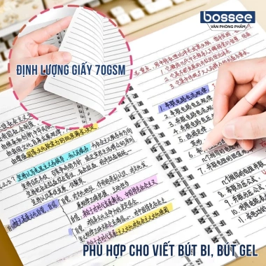 Vở lò xo kép kẻ ngang A5 120 trang – Sổ tay cute, sổ nhật ký, giá ưu đãi 22.000₫ 4