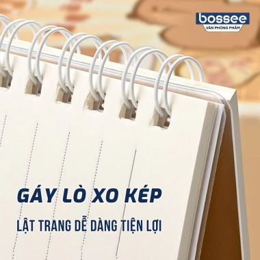 Vở lò xo kép kẻ ngang A5 120 trang – Sổ tay cute, sổ nhật ký, giá ưu đãi 22.000₫ 9