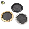 Vỏ loa âm thanh 3 inch Mingxuan2 vòng tròn kim loại lưới tản nhiệt - 2 chiếc 3