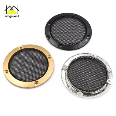 Vỏ loa âm thanh 3 inch Mingxuan2 vòng tròn kim loại lưới tản nhiệt - 2 chiếc 3 Vỏ loa âm thanh 3 inch Mingxuan2 vòng tròn kim loại lưới tản nhiệt - 2 chiếc 3
