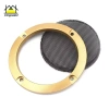 Vỏ loa âm thanh 3 inch Mingxuan2 vòng tròn kim loại lưới tản nhiệt - 2 chiếc 5