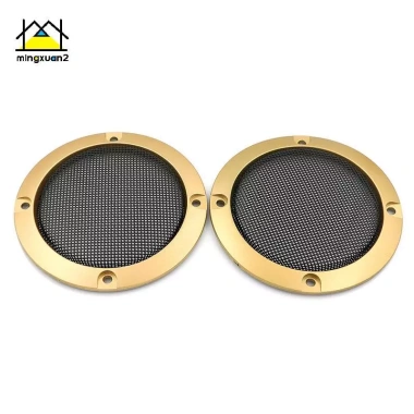 Vỏ loa âm thanh 3 inch Mingxuan2 vòng tròn kim loại lưới tản nhiệt - 2 chiếc 10 Vỏ loa âm thanh 3 inch Mingxuan2 vòng tròn kim loại lưới tản nhiệt - 2 chiếc 10