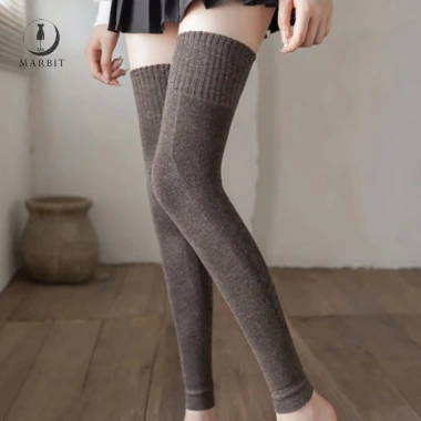 Vớ Lông Cừu Dày Mịn Trơn hbne - Giữ Ấm Mùa Đông, Chống Lạnh Dày Độ Bảo Vệ Cao