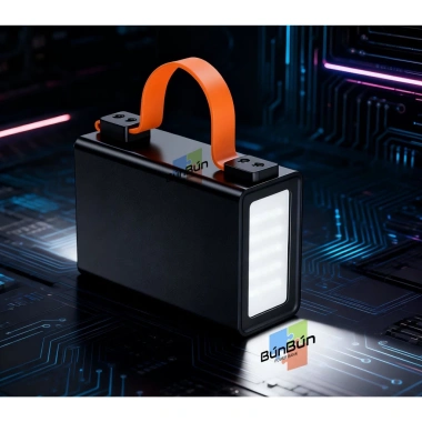 Vỏ mạch Box sạc dự phòng 8 cell 21.700 nhôm cao cấp QC 22.5W PD 20W 40.000mAh (không kèm pin)