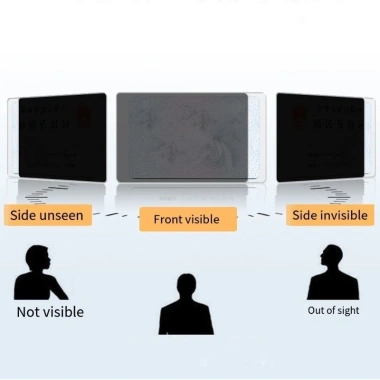 Vỏ nhựa PVC đa năng bảo vệ thẻ ngân hàng và ID, chống nhìn trộm, bảo mật cá nhân, hộp đựng thẻ bền bỉ 5