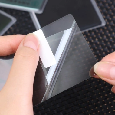 Vỏ nhựa PVC đa năng bảo vệ thẻ ngân hàng và ID, chống nhìn trộm, bảo mật cá nhân, hộp đựng thẻ bền bỉ 6