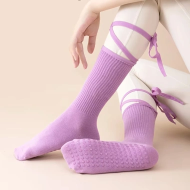 Vớ nữ dây tập yoga, gym, khiêu vũ - Chống trượt, thoáng mát, giá chỉ 85.000₫
