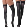 Vớ Nữ Sheer Bóng Xuyên Qua Nyeemya - Mỏng Co Giãn, Đùi Tất Cao Cấp, Chỉ 113,400₫ 4