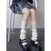 Vớ ống chân dài dệt kim giữ ấm mùa thu đông, phong cách Lolita thời trang học sinh nữ - chỉ 18.000₫ 10
