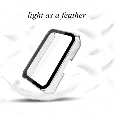 Vỏ PC Huawei Band 10 9 8 7 6 & Honor Band 6 - Kính Cường Lực Bảo Vệ Màn Hình, Dây Silicon 33.000₫