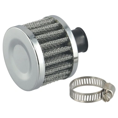 Vỏ quay tròn 12mm Engine Breather - Lọc dầu và không khí cho ô tô, xe máy, Quad Bike - Giá chỉ 47.625 VND