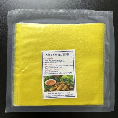 Vỏ ram Hà Tĩnh: Chả ram cuốn nem giòn rụm, vàng óng, 100% tự nhiên, chỉ 15.000₫ giảm từ 18.150₫ 4