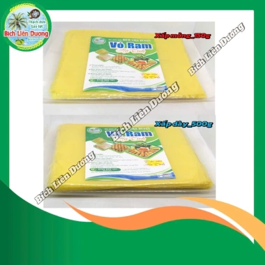 Vỏ Ram Hà Tĩnh Làng Vân 500g (90-100 lá) - Vỏ Nem Rán Giòn Rụm, Đóng Túi Hút Chân Không, Giá 49.000₫
