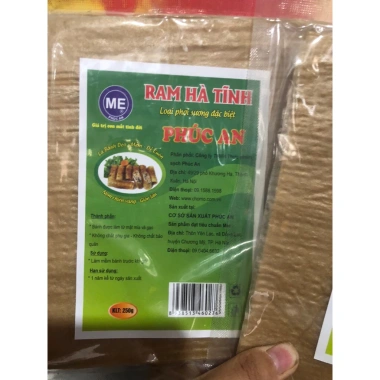Vỏ Ram Hà Tĩnh Phúc An 250g - Thịt heo tươi ngon, giảm còn 31.000₫, chuẩn vị, giao nhanh 8