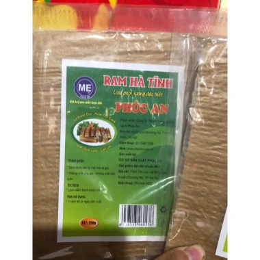 Vỏ Ram Hà Tĩnh Phúc An 250g - Thịt heo tươi ngon, giảm còn 31.000₫, chuẩn vị, giao nhanh 9