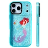 Vỏ sạc không dây Ariel Nàng tiên cá cho iPhone 12-17 Pro Max - Silicon mềm trong suốt, chống sốc, phù hợp mùa hè 13
