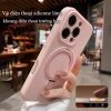 Vỏ Silicon Lỏng Flip Bracket Chống Sốc iPhone 17/16, 12‑15, 11 Pro Max – Giá 88.800₫