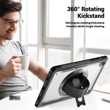 Vỏ silicon Samsung Tab S10lite + Giá đỡ PC & S11, Dây đeo cổ tay, Chống sốc - 487.080₫