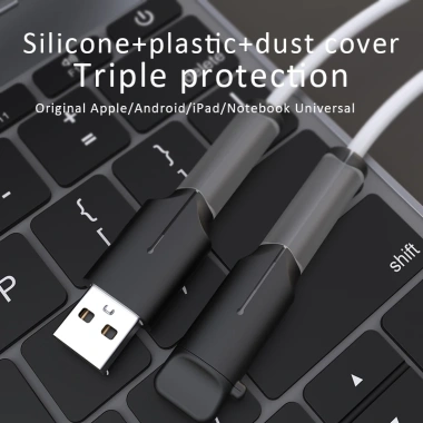 Vỏ silicone bảo vệ đầu cáp sạc BlueWow IP-18 Type‑C USB - Giá 42.900₫, giảm mạnh