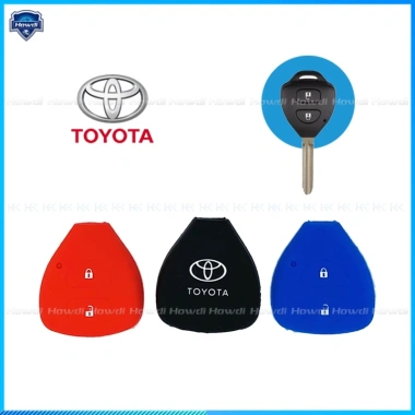 Vỏ Silicone Bọc Chìa Khóa Toyota Corolla, Hilux, Vitz, Vios, Rav4, Aqua, Camry, Highlander - Giá 45.872₫