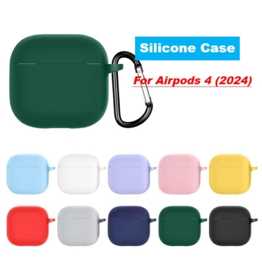 Vỏ silicone mềm AirPods 4 3 2 Pro Pro2 chính hãng chống trầy xước chống sốc 22.825 VND
