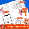 Vở Tập Tô Sprunki cho Bé – Sách Tô Màu Dễ Thương, Phát Triển Tư Duy Sớm, Giá 28.000 VND 3