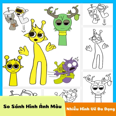 Vở Tập Tô Sprunki Dễ Thương Cho Bé Sách Tô Màu Phát Triển Tư Duy, Giá 30.000₫ 8 Vở Tập Tô Sprunki Dễ Thương Cho Bé Sách Tô Màu Phát Triển Tư Duy, Giá 30.000₫ 8